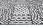 Amritsar Ramdass Grey Cotton Blend Rug