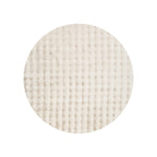 Purity Washable Round Rug Beige