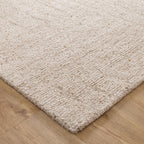 Seren Beige Modern Wool Rug