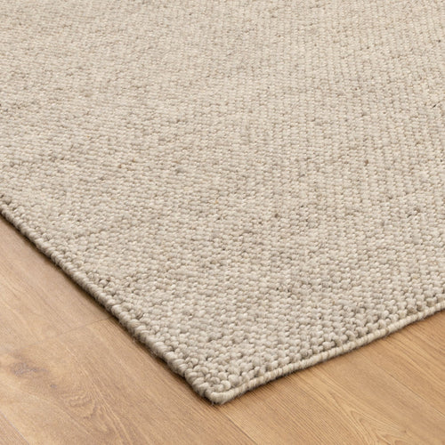 Beau Beige Chunky Wool Rug