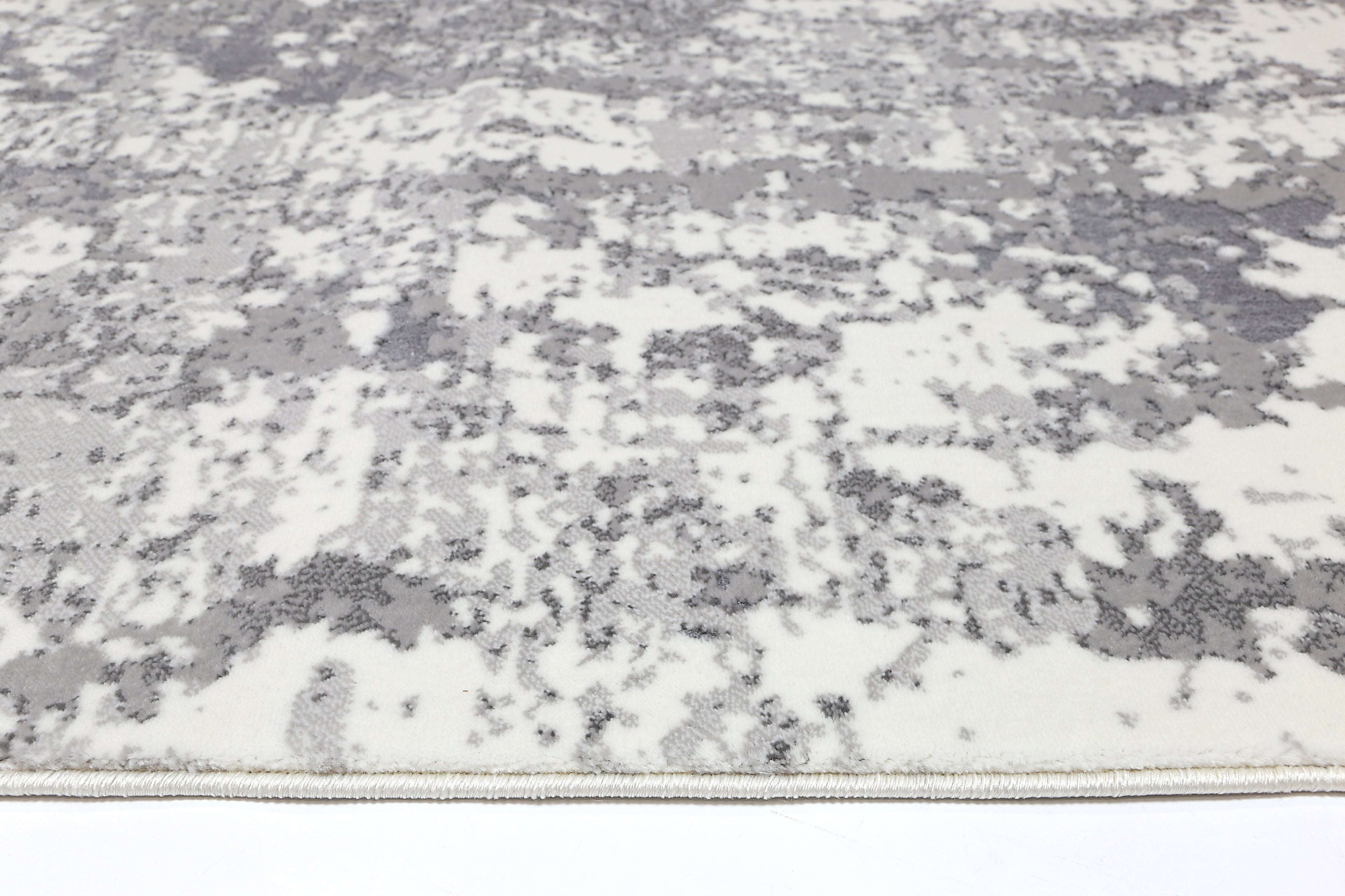 Bohemian Paradise One Modern Grey Rug - 01GREY