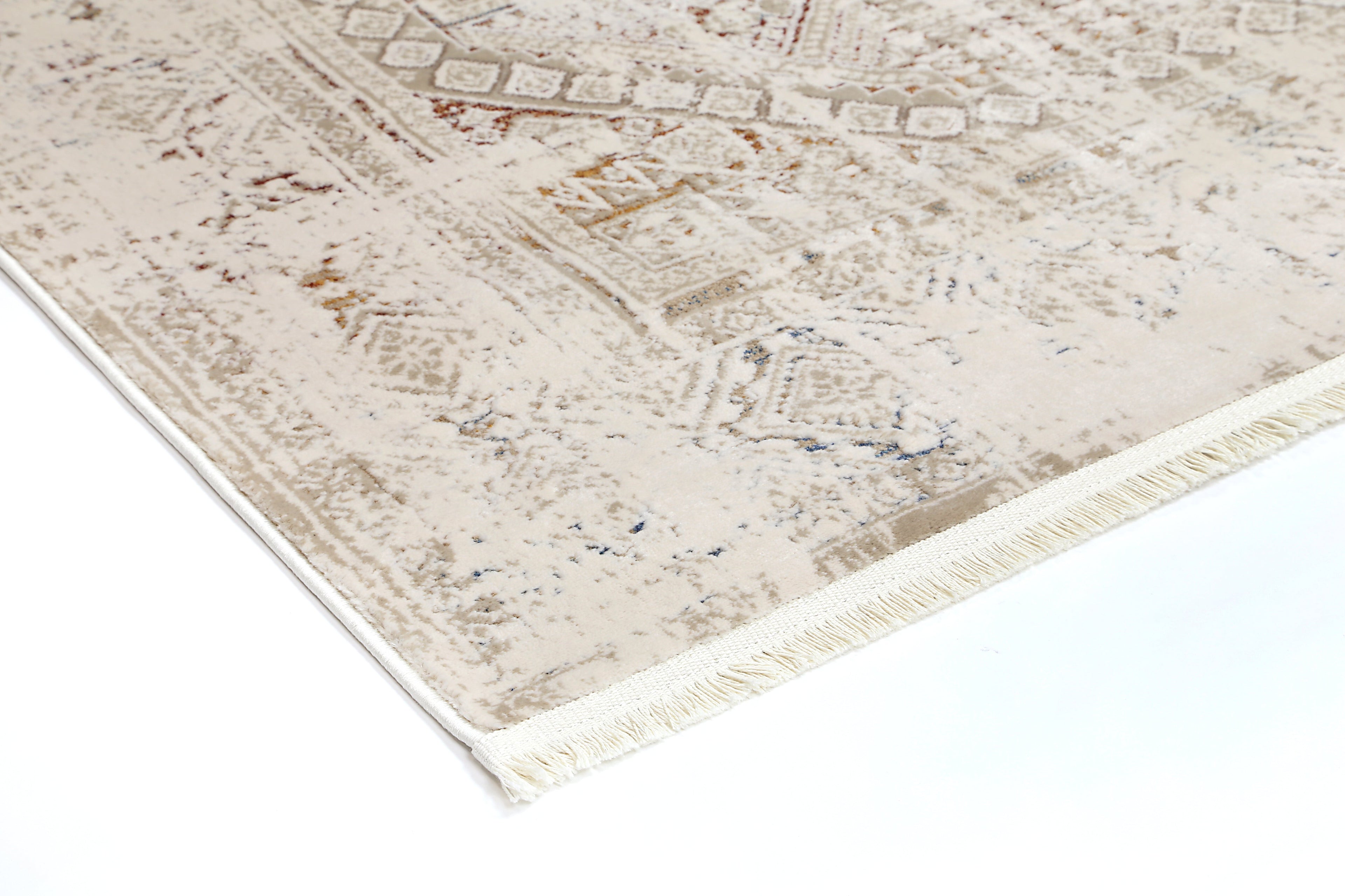 Bohemian Paradise Panel Beige Multi Rug - 03BMUL