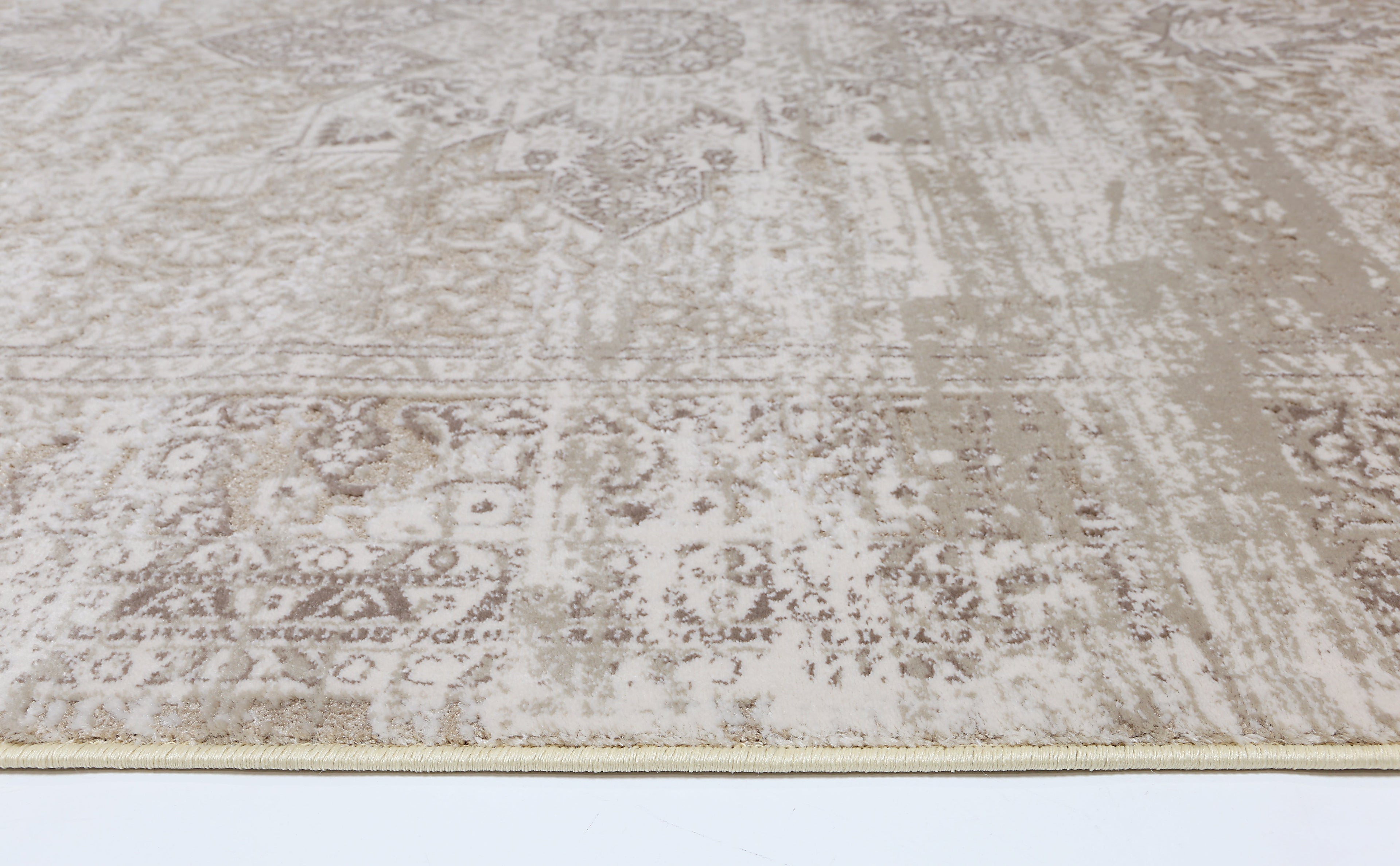Bohemian Paradise Medalion Beige Rug - 06BEIG