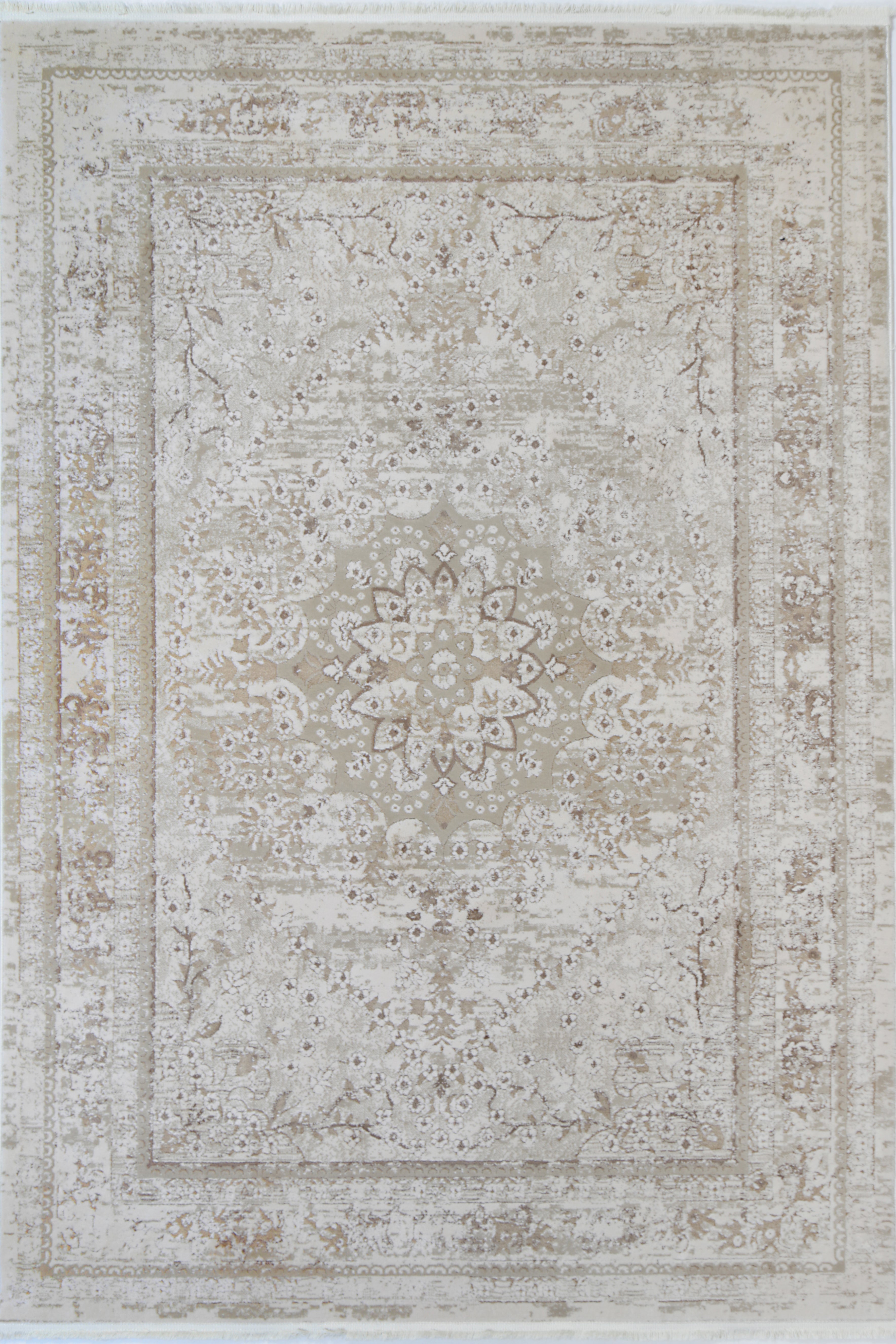 Bohemian Paradise Vintage Medalion Beige Rug - 08BEIG