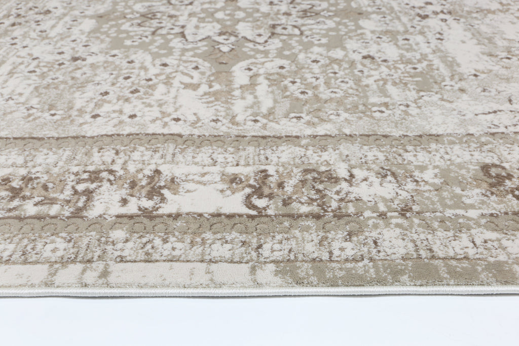 Bohemian Paradise Vintage Medalion Beige Rug - 08BEIG