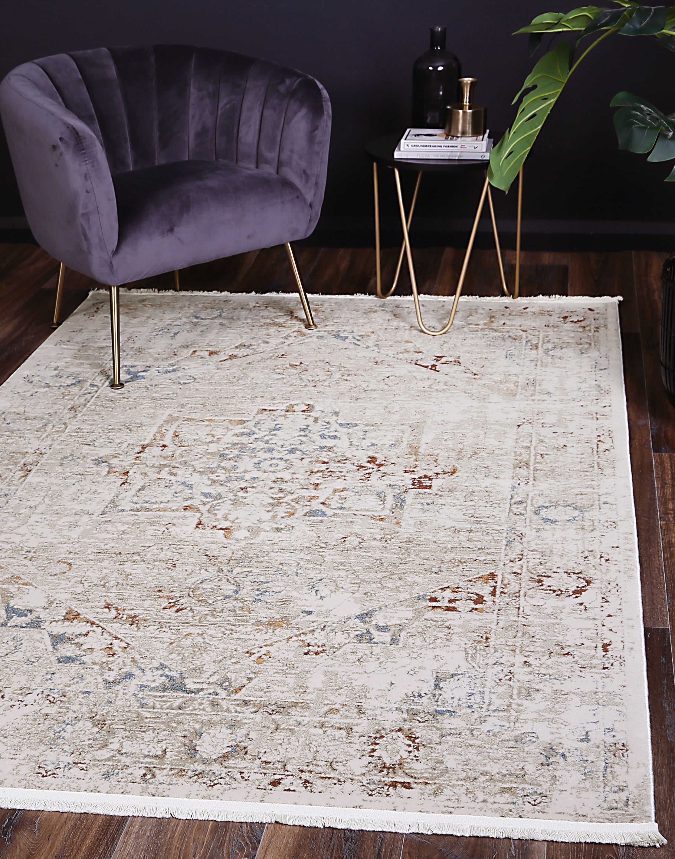 Bohemian Paradise Classic Vintage Beige Multi Rug - 09BMUL