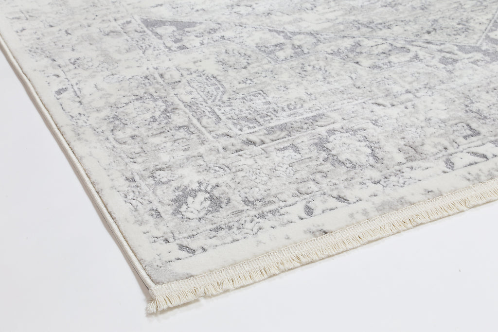 Bohemian Paradise Classic Vintage Grey Rug - 09GREY