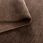 Charleston Hand-Knotted Wool Rug Brown