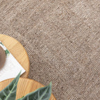 Seren Cocoa Modern Wool Rug