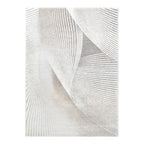 Dorado Abstract Contour Grey Beige Rug