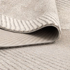 Dorado Abstract Contour Grey Beige Rug