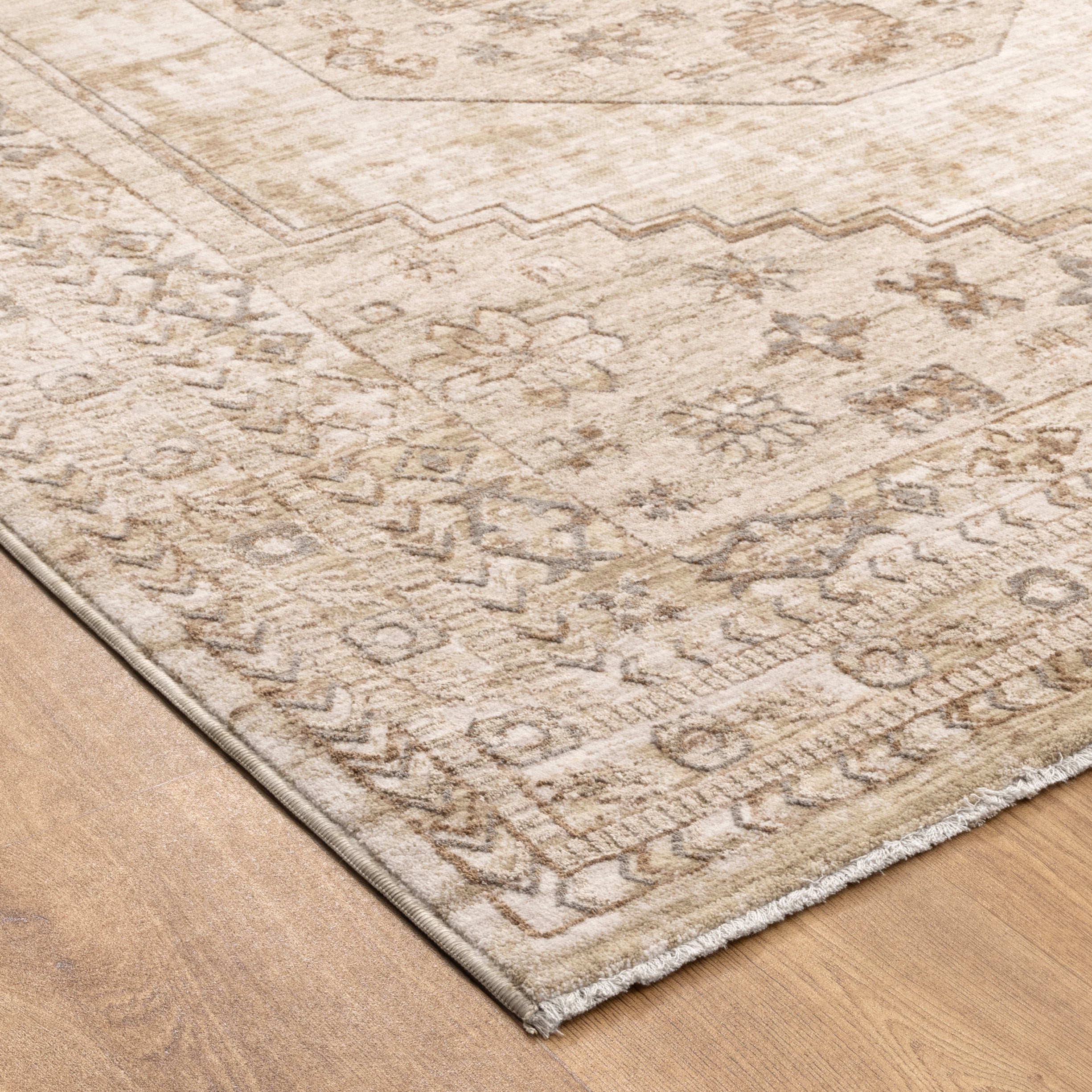 D101- Delphine Sahara Medallion Vintage Rug