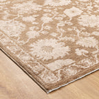 D105- Dephine Toffee Vintage Rug