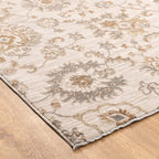 D107- Delphine Antique Bloom Multi Vintage Rug
