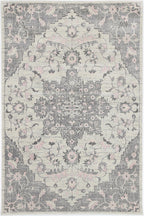 Delicate Madeleine Grey & Ivory Rug