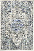 Delicate Montana Ivory & Blue Rug