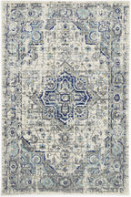 Delicate Montana Ivory & Blue Rug