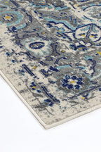 Delicate Montana Ivory & Blue Rug