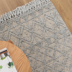 Diego Inca Grey Wool Rug - DIEG01