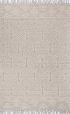 Diego Tribal Brown Wool Rug - DIEG02