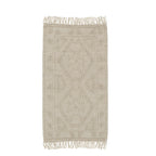 Diego Ornamental Beige Wool Rug - DIEG03