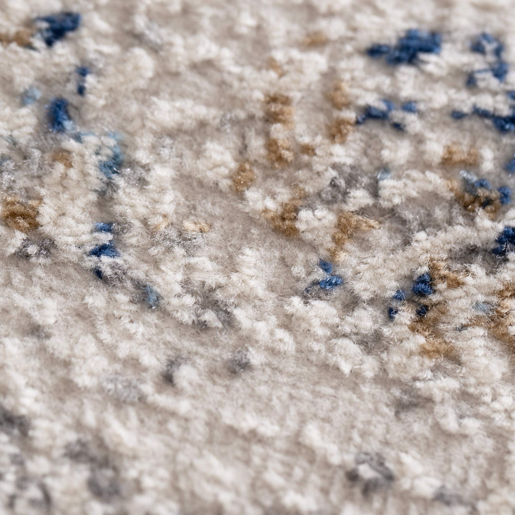 Expressions Navy Blue Ikat Rug - EX06