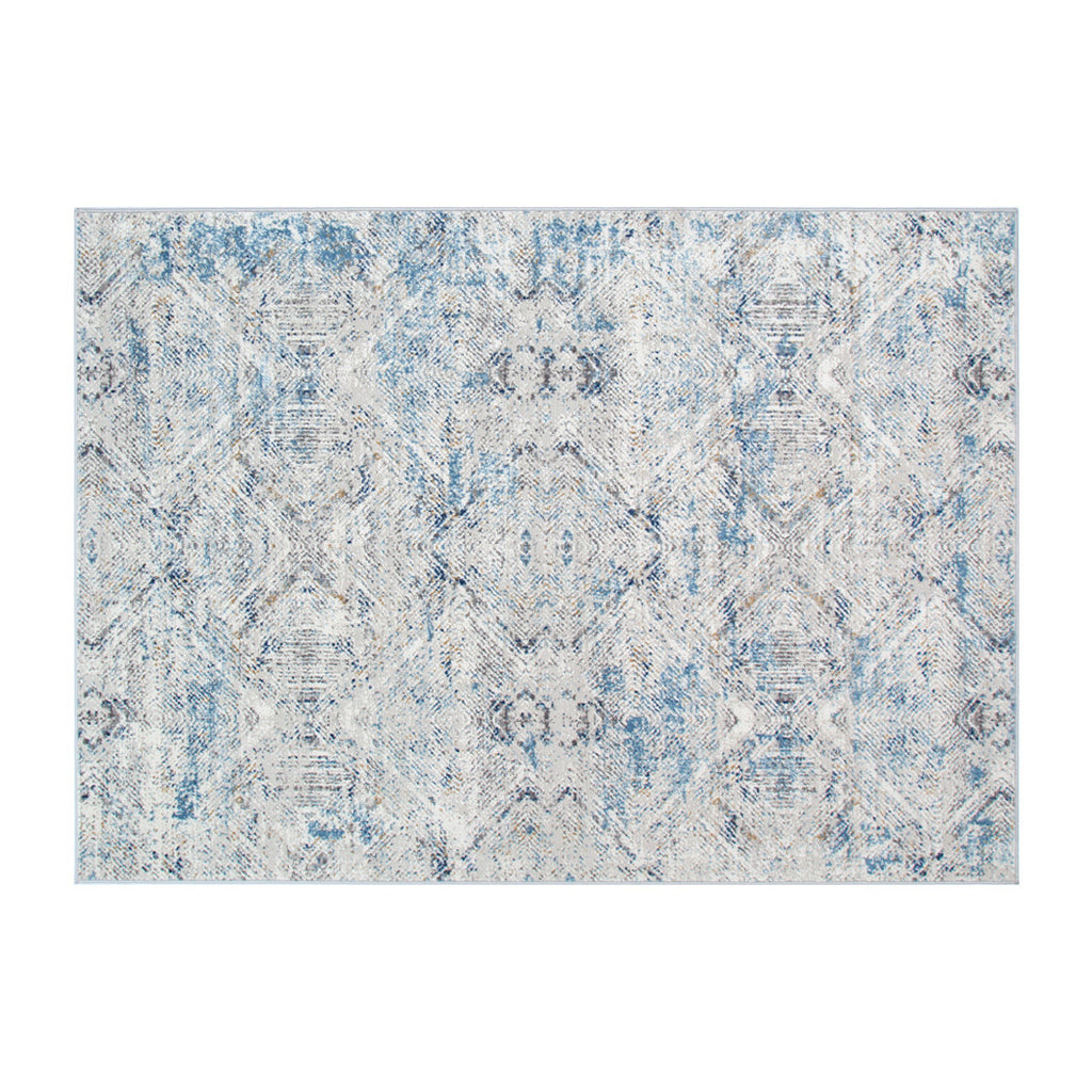 Expressions Navy Blue Ikat Rug - EX06