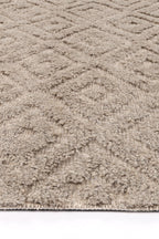 Goa Diamond Wool Blend Ash Rug