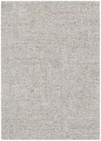 Seren Greige Modern Wool Rug