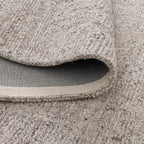 Seren Greige Modern Wool Rug