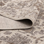 Horizon Grey Beige Traditional Rug H108