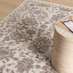 Horizon Grey Beige Traditional Rug H108