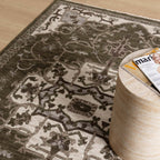 Horizon Olive Green Medallion Rug H116