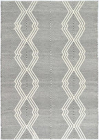 Himalaya Saw Tribal Ivory Wool  Rug