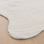 Ollie Scalloped Irregular Runner Ivory