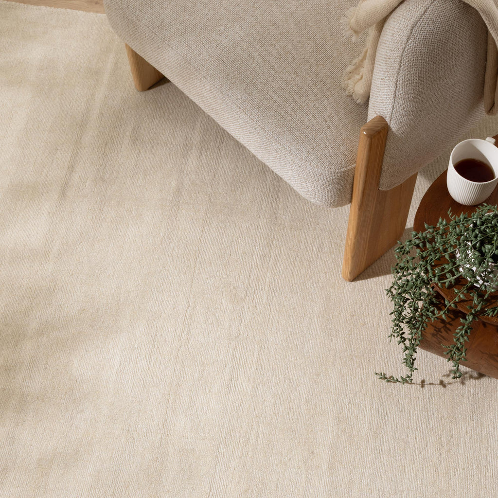 Mesa Ecru Wool Handmade Rug