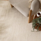 Mesa Ecru Wool Handmade Rug