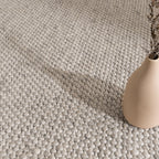 Beau Ivory Chunky Wool Rug