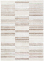 Sierra Lines Beige Brown Rug