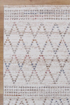 Maryland Tabriz Beige Geometric Soft Rug