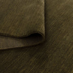 Charleston Hand-Knotted Wool Rug Green