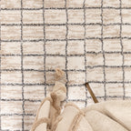 Nola Clean Lines Neutral Rug - N004