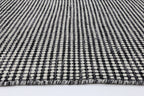 Nordic Charcoal Reversible Wool Rug