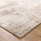 Pierre Cardin Ocean Matrix Beige Rug