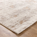Pierre Cardin Ocean Abstract Beige Rug
