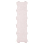Ollie Scalloped Irregular Runner Pink