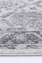 Provence Cosquer Cream Grey Traditional Rug - PROV03