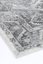 Provence Cosquer Cream Grey Traditional Rug - PROV03