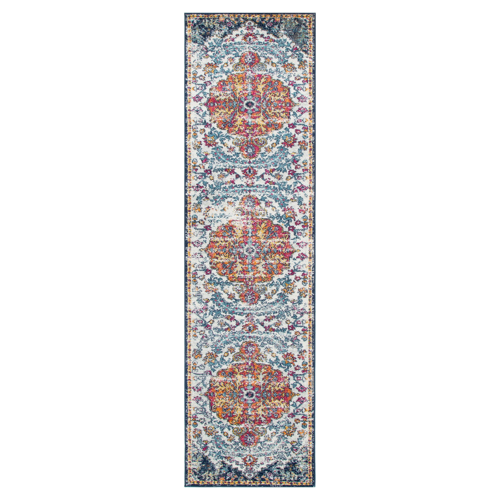 Provence Miliana Grey Blue Transitional Rug - PROV05
