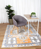 Provence Taza Terracotta Cream Transitional Rug - PROV07